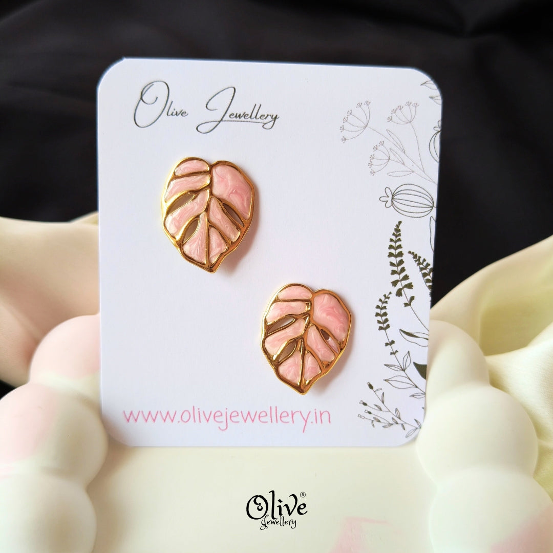 Enamel Earrings -1473