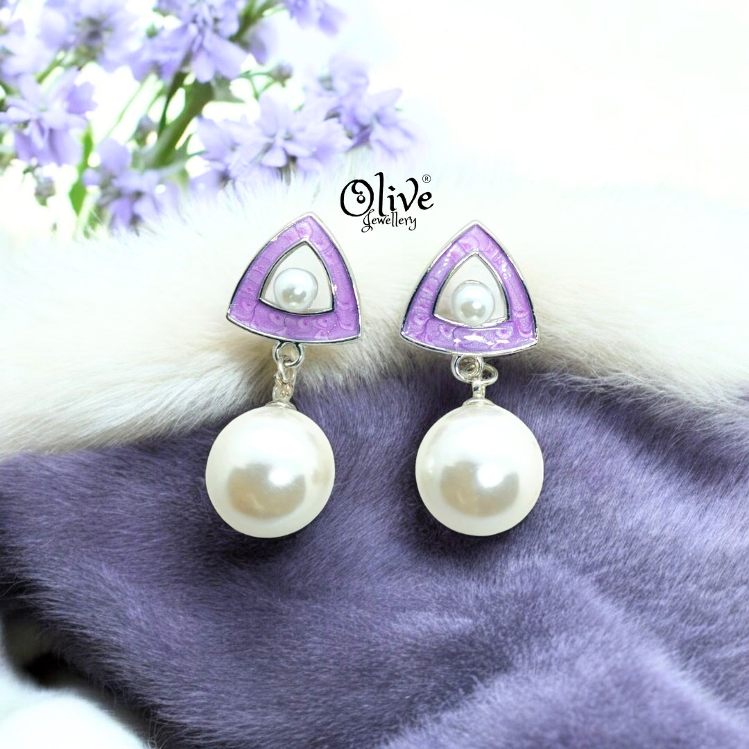 49 Collection Earrings - 40 (Silver Shade)
