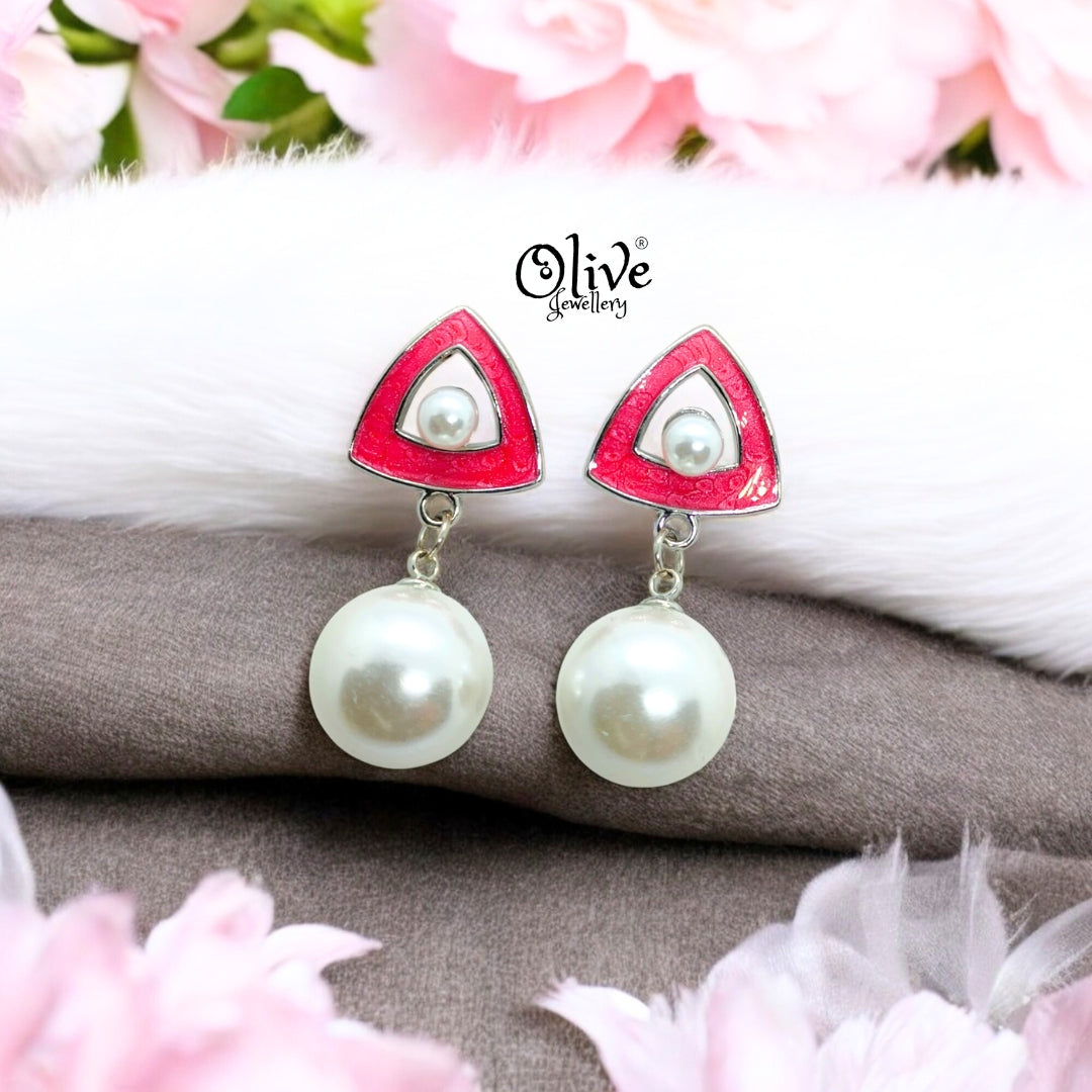49 Collection Earrings - 40 (Silver Shade)