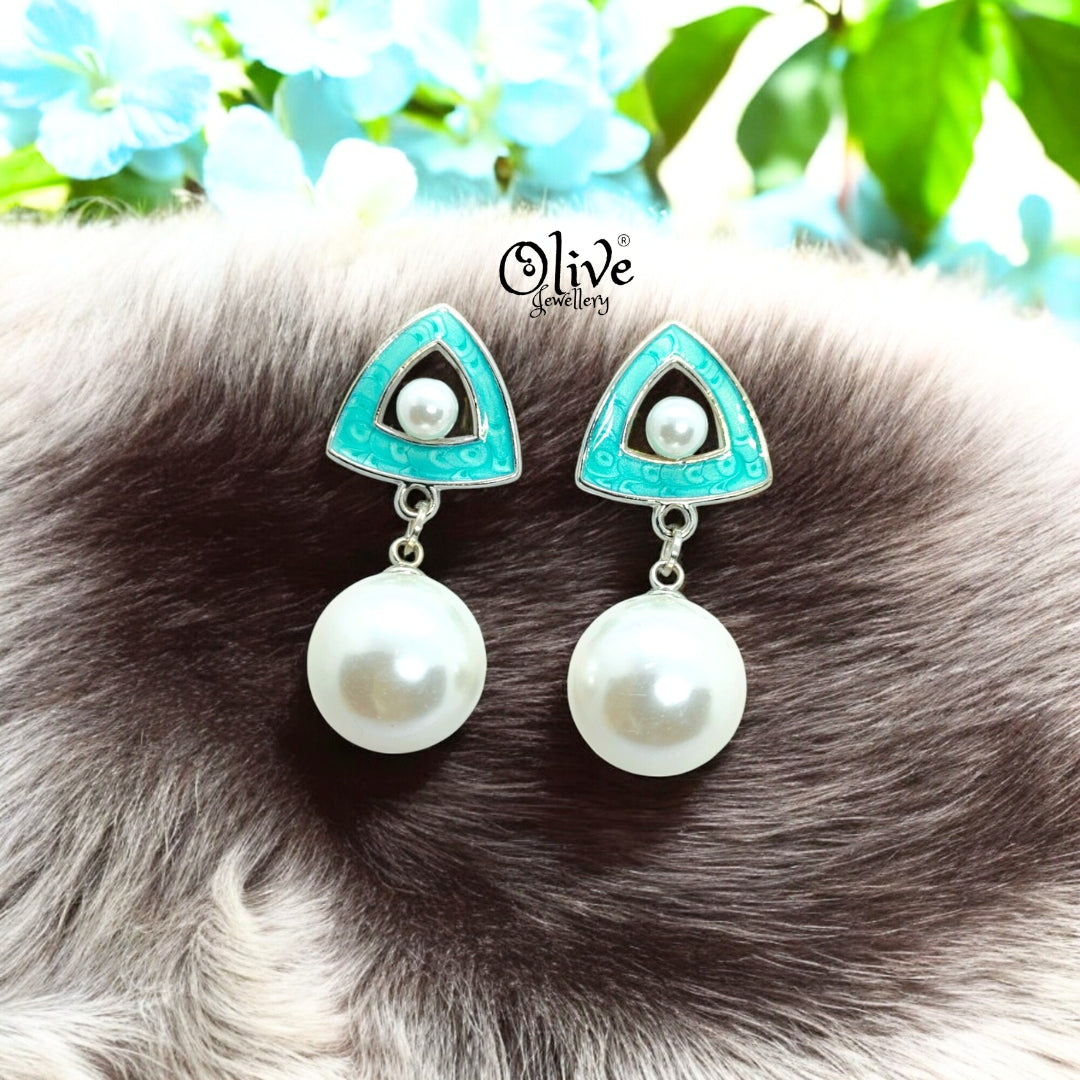 49 Collection Earrings - 40 (Silver Shade)