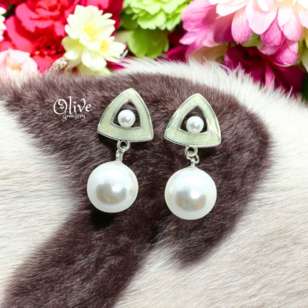 49 Collection Earrings - 40 (Silver Shade)