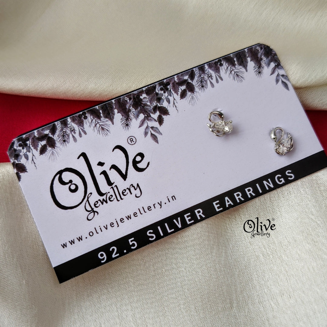 92.5 Silver Studs -020