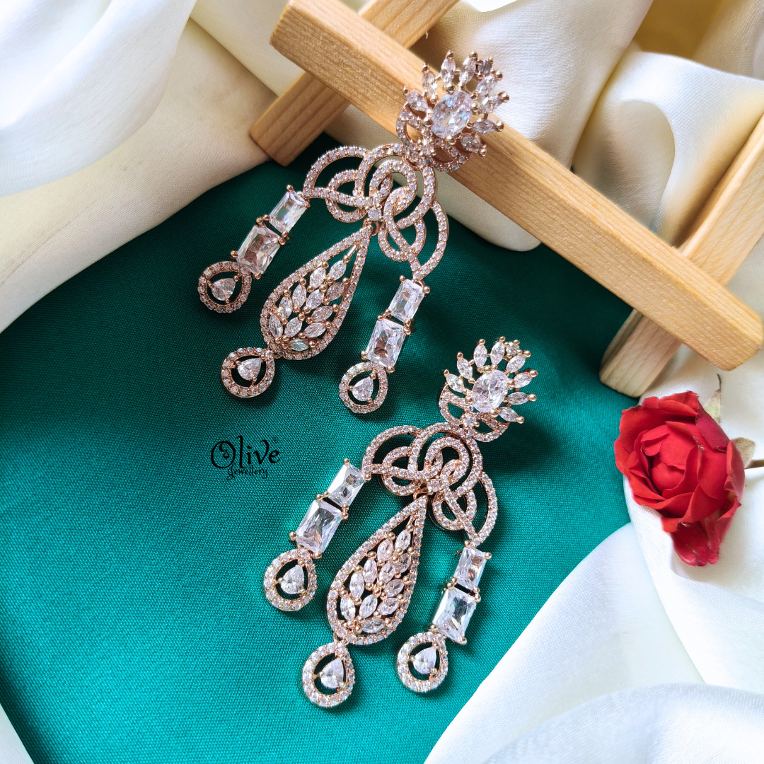 AD Earrings-0026-Rose Gold