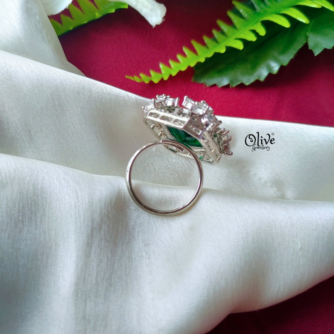 AD Finger Rings-044-Green