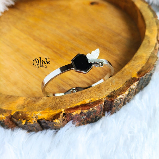 Anti-Tarnish-Kada - 40 - Silver Shade - Baby Size