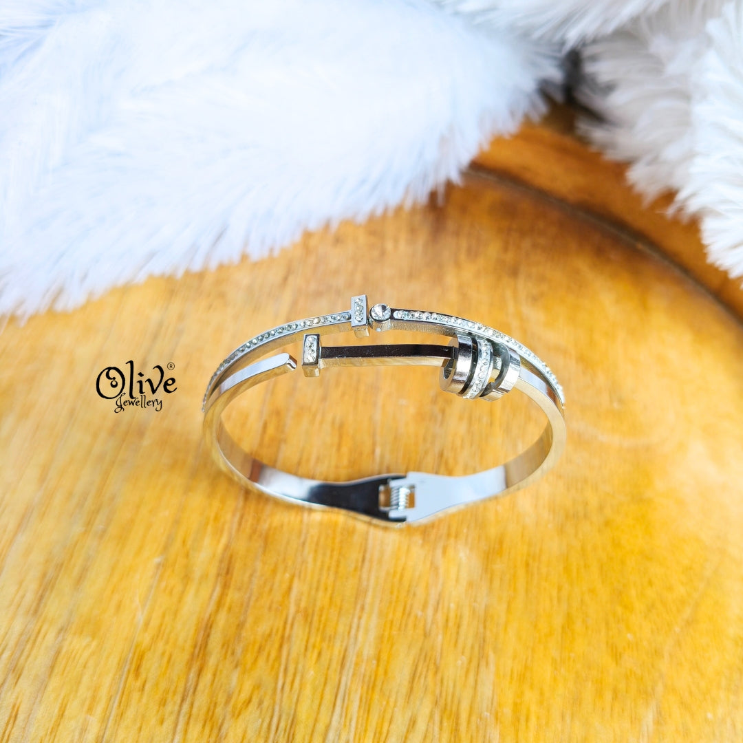 Anti-Tarnish-Kada - 59 - Baby Size - Silver Shade