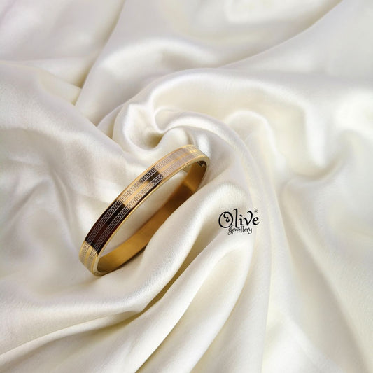 Anti-Tarnish-Mens-Kada - Dual Tone - 40