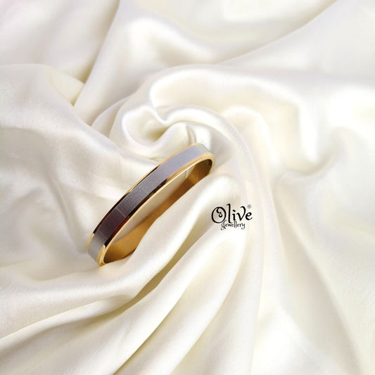 Anti-Tarnish-Mens-Kada - Dual Tone - 42