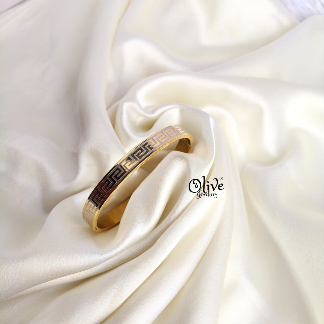 Anti-Tarnish-Mens-Kada - Dual Tone - 45