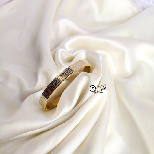 Anti-Tarnish-Mens-Kada - Dual Tone - 45