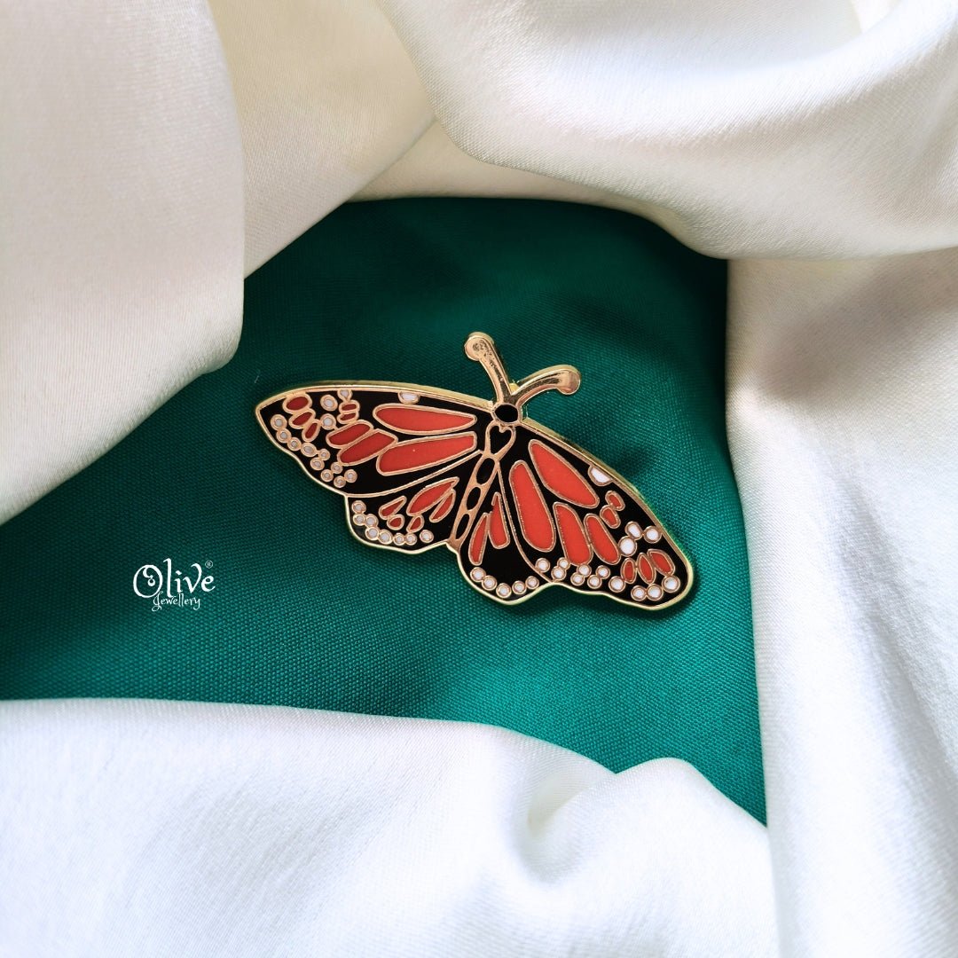 Monarch Butterfly Brooch
