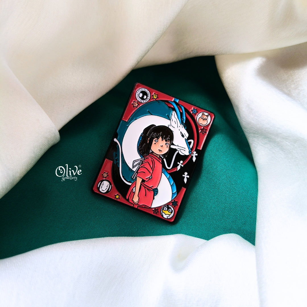 chihiro & Haku Brooch