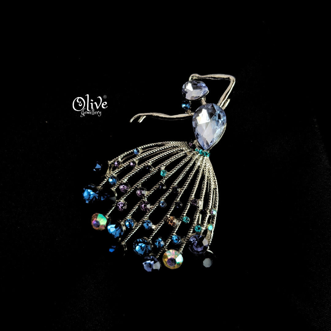 Dancing Fairy Tail Brooch