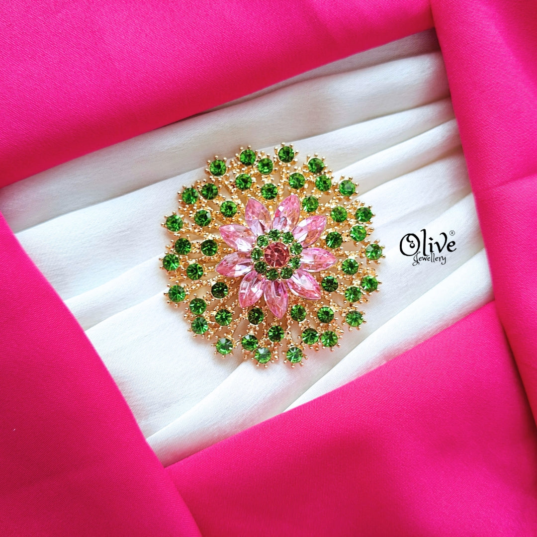 Snowflake Design Brooch