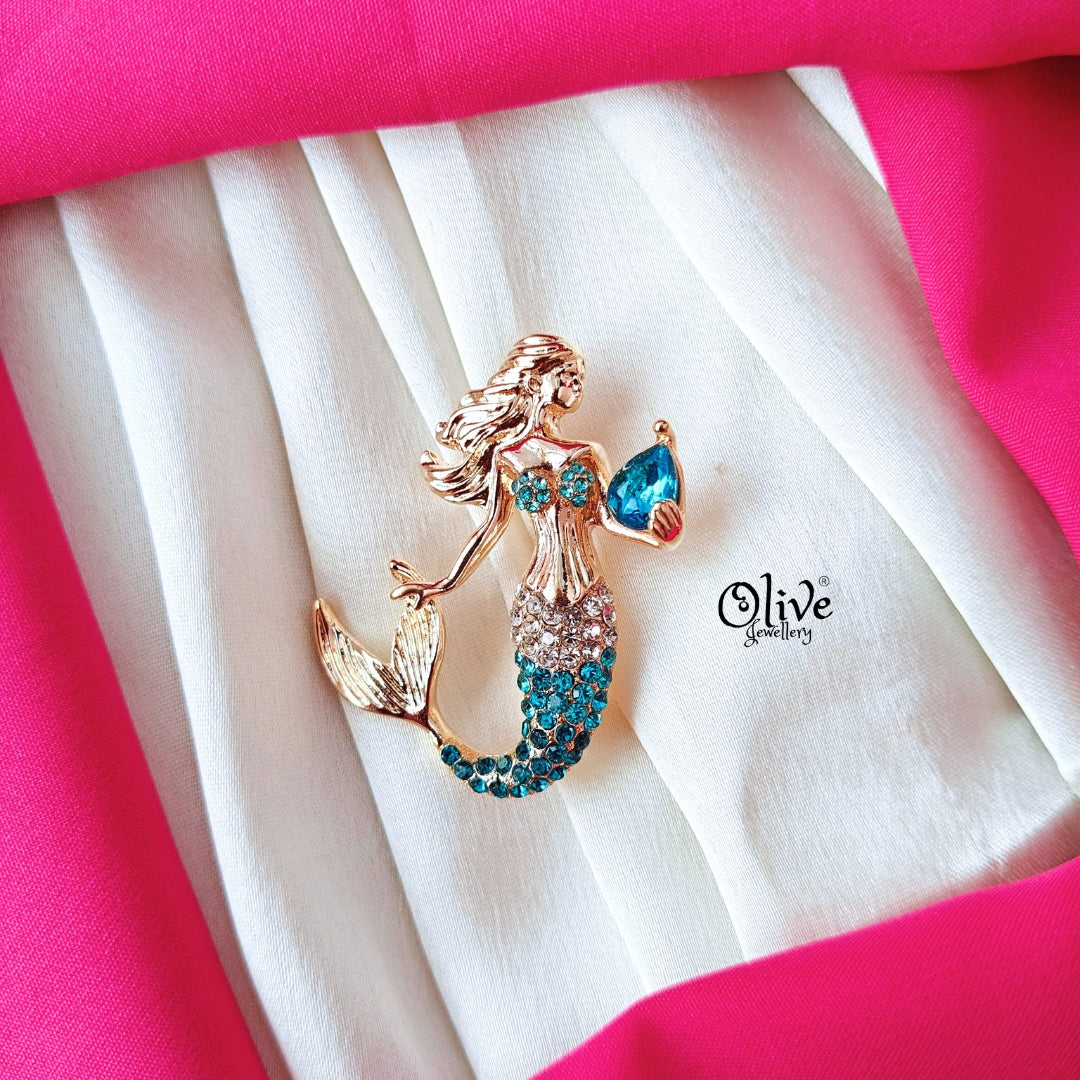 Mermaid Brooch