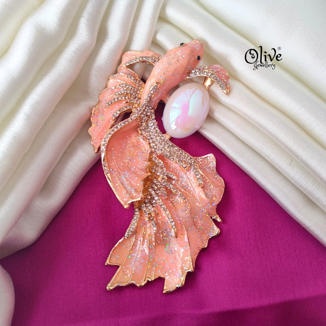 Koi Fish Brooch