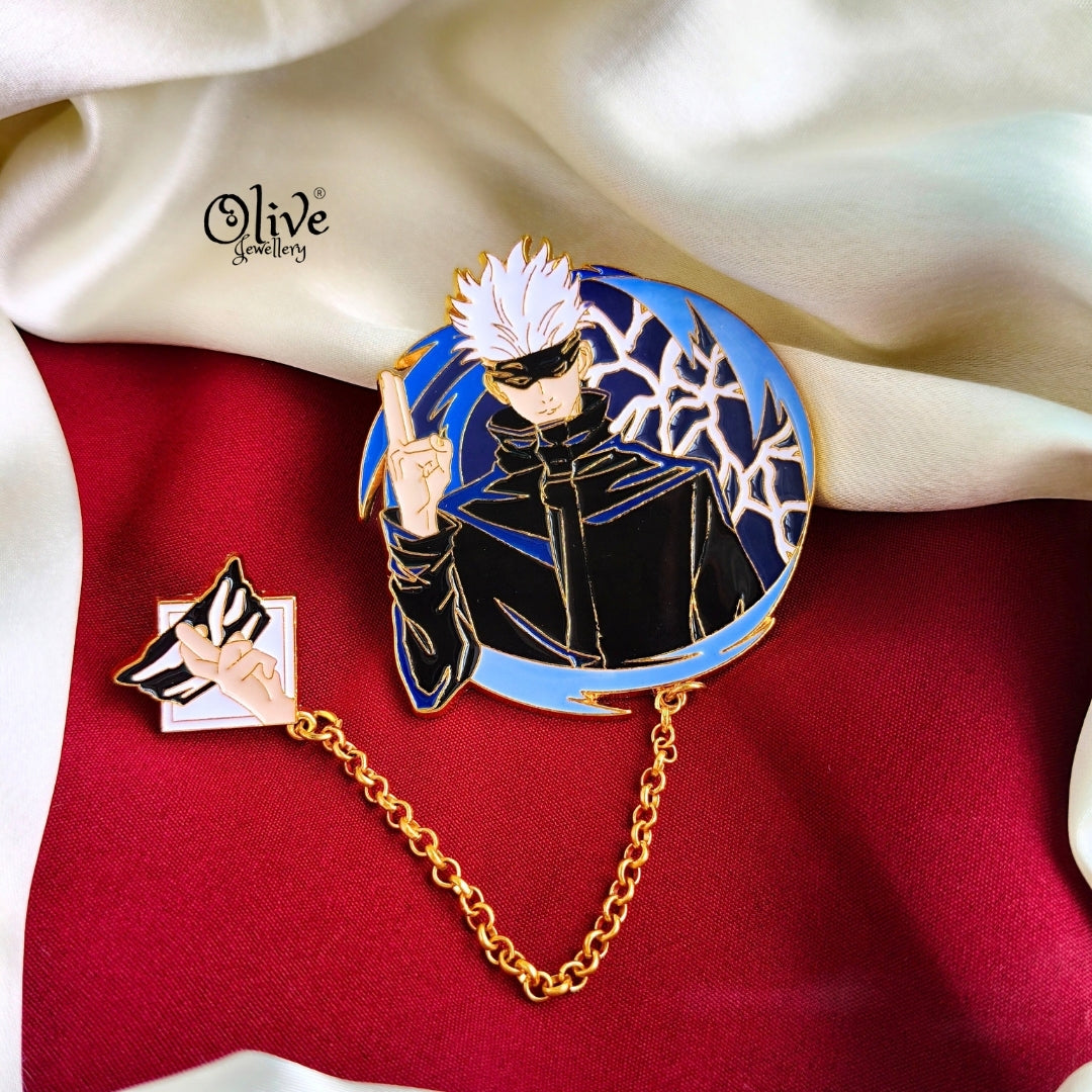 Satoru Gojo-Brooch