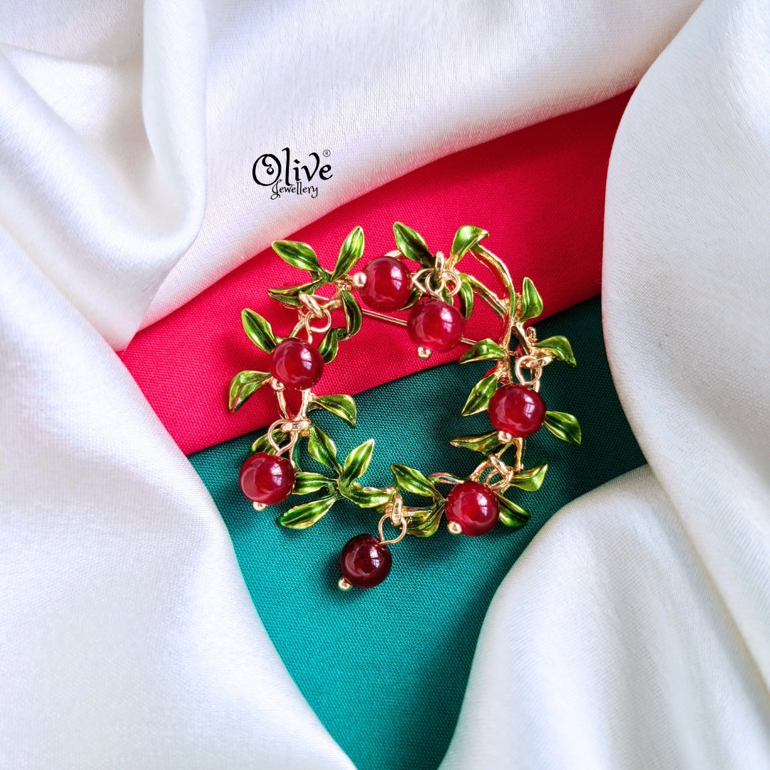 Cherry Brooch