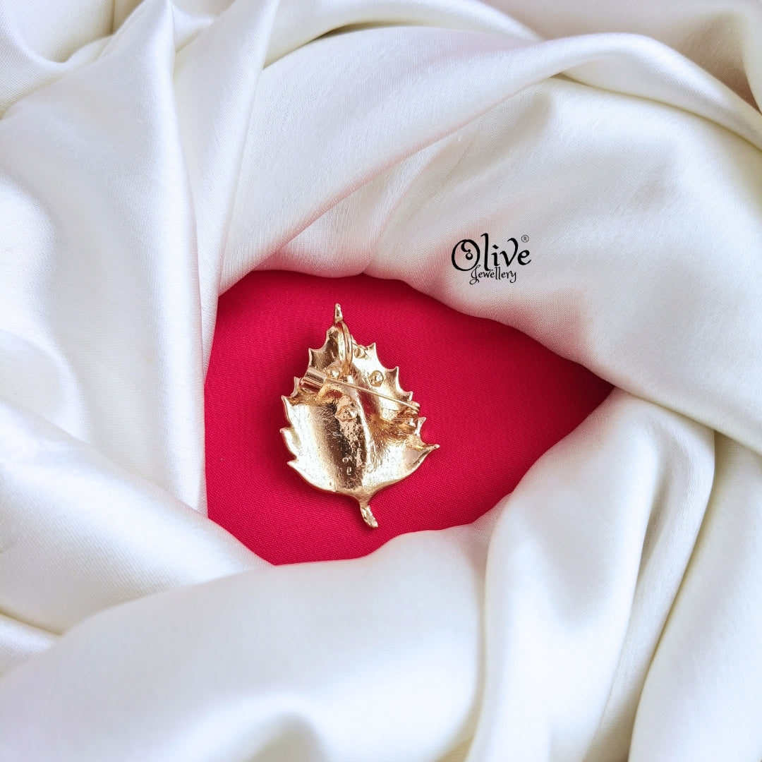 Leaf Brooch & Pendant