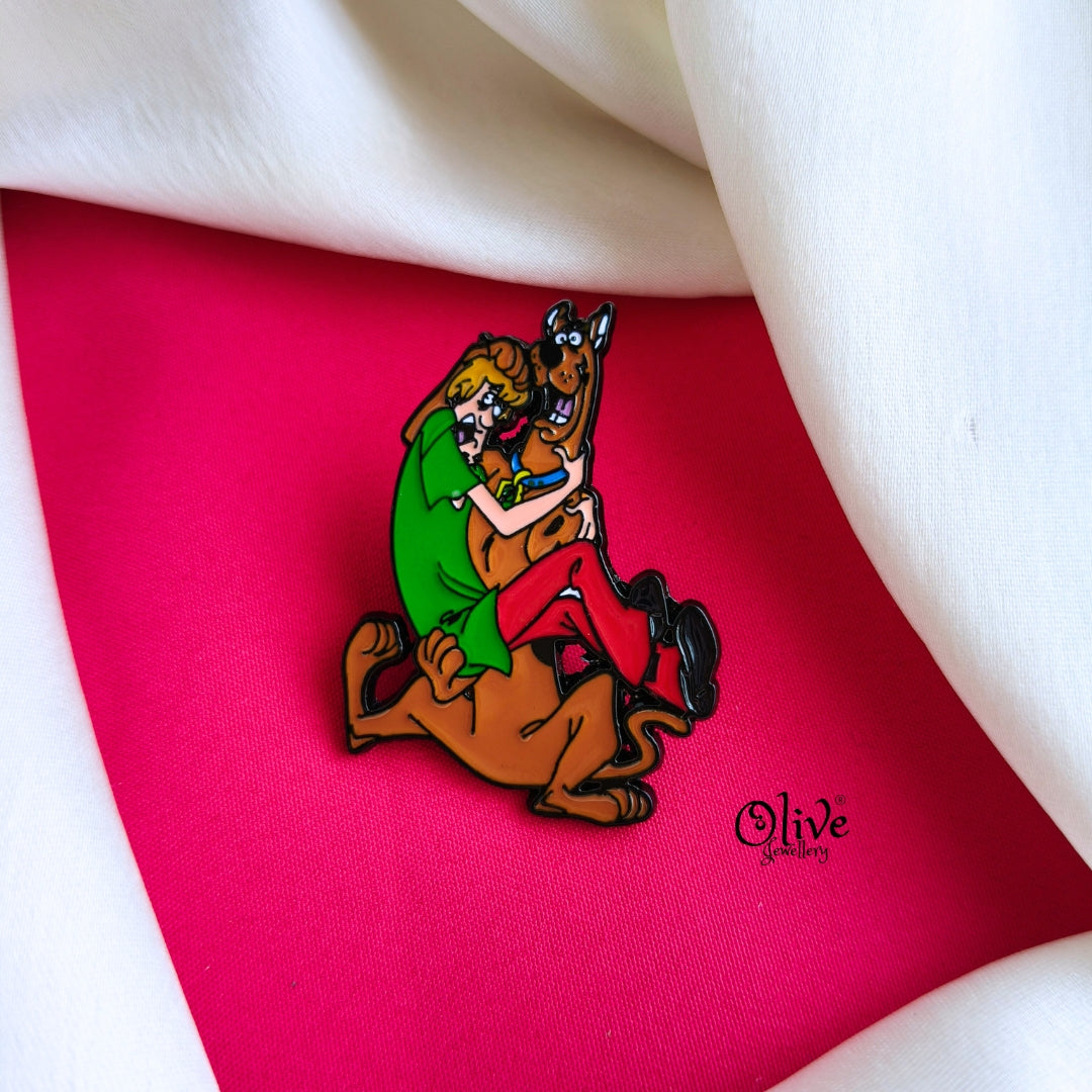 Scooby Doo-Shaggy-Brooch