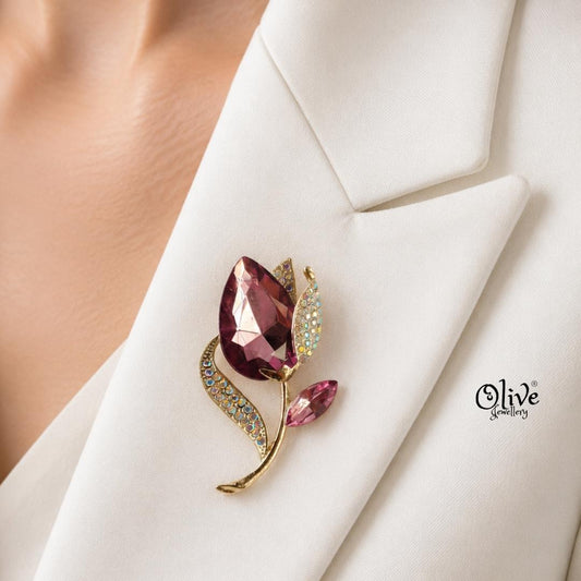 Floral Brooch - 1026