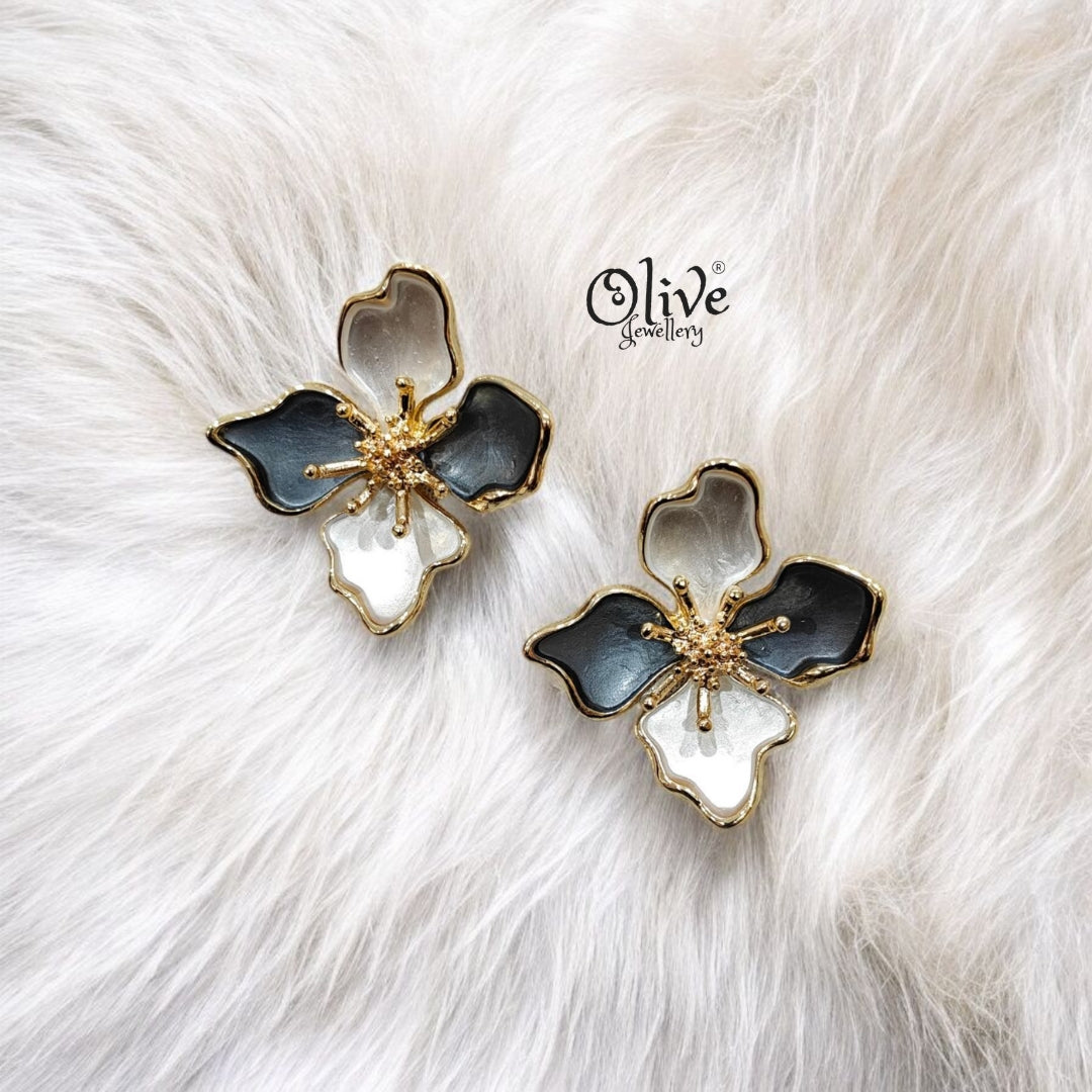 Enamel Earrings - 9