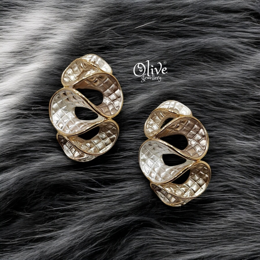 Enamel Earrings - 13