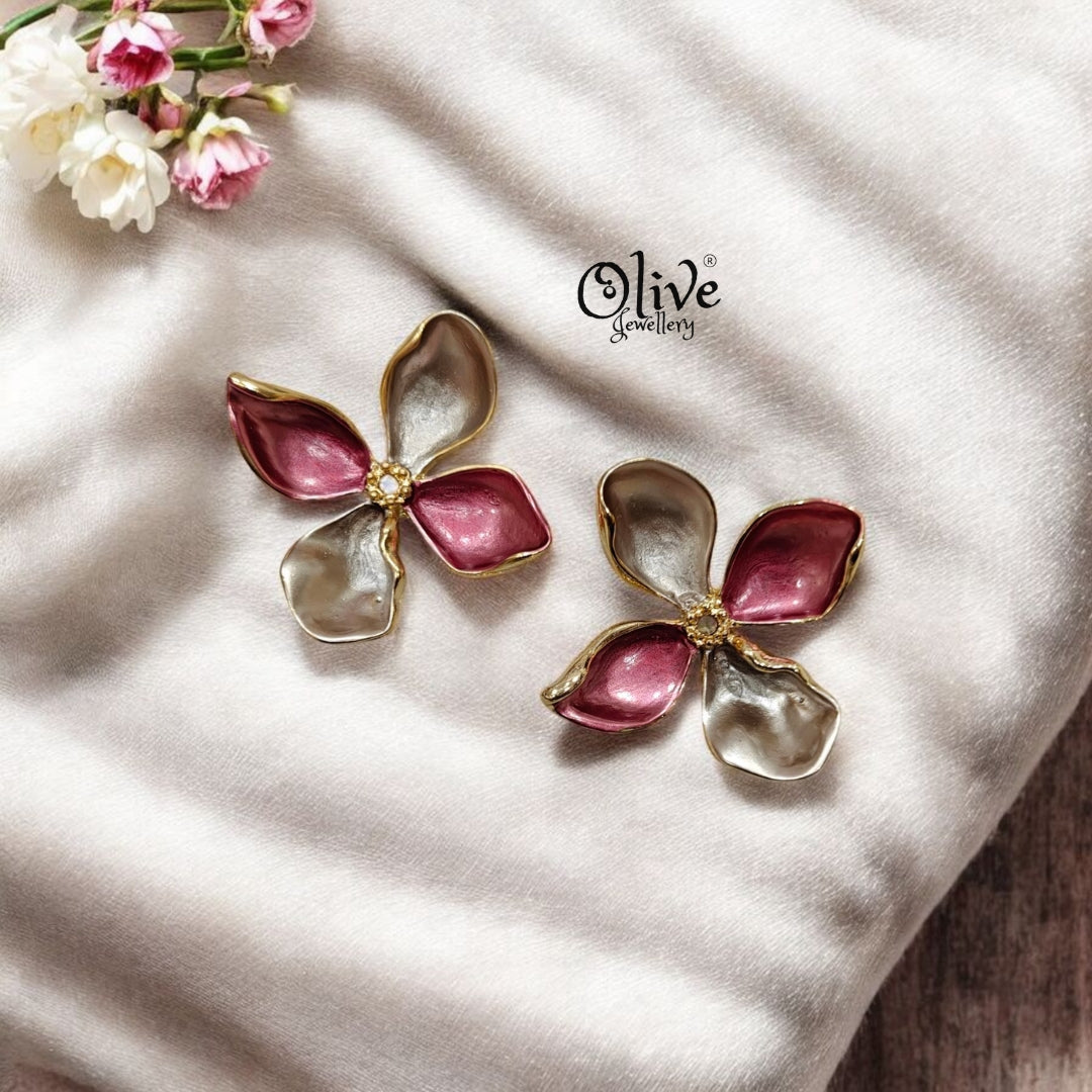 Enamel Earrings - 71