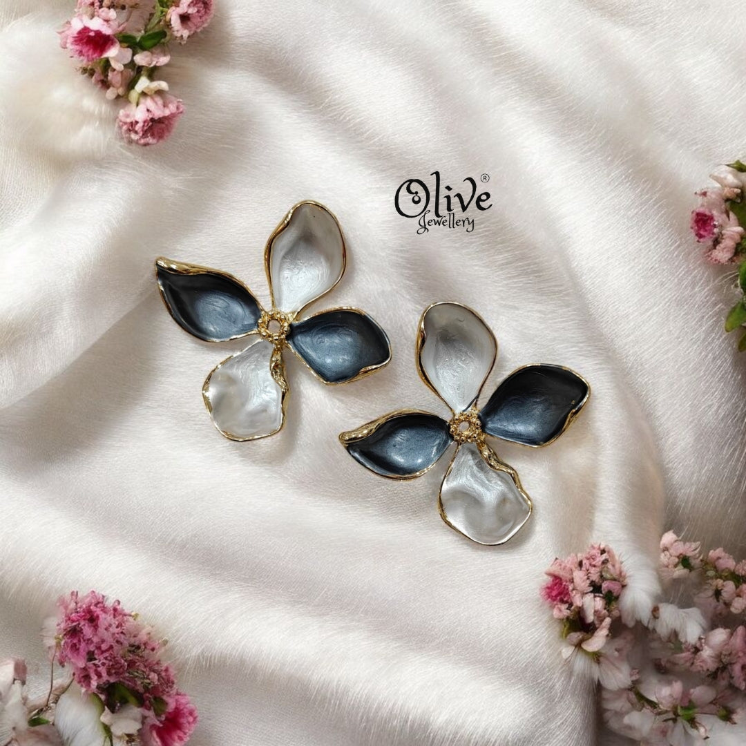 Enamel Earrings - 71