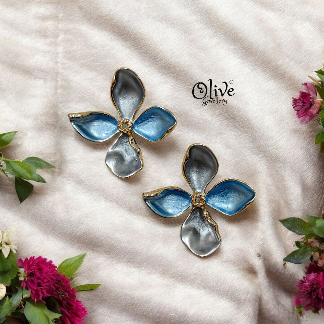 Enamel Earrings - 71