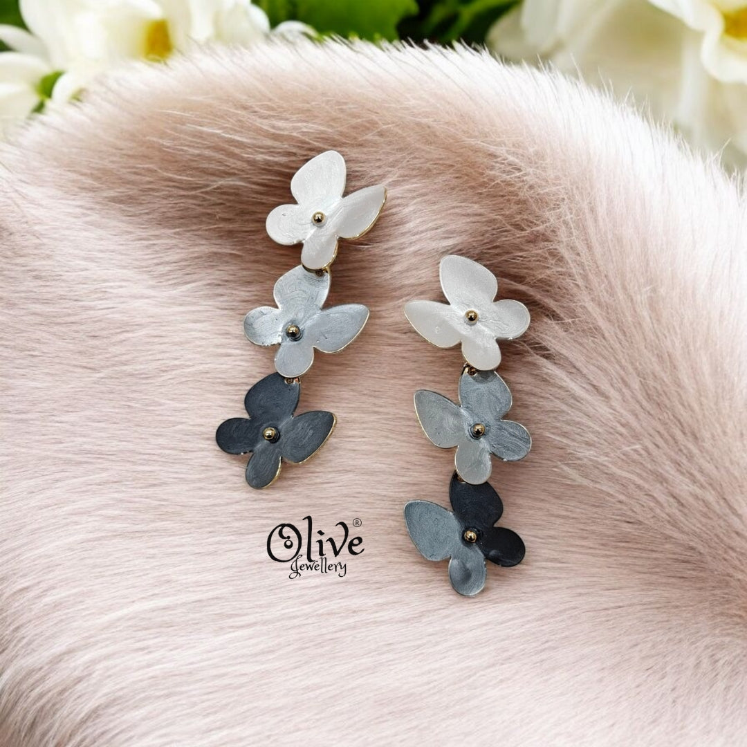 Enamel Earrings - 88