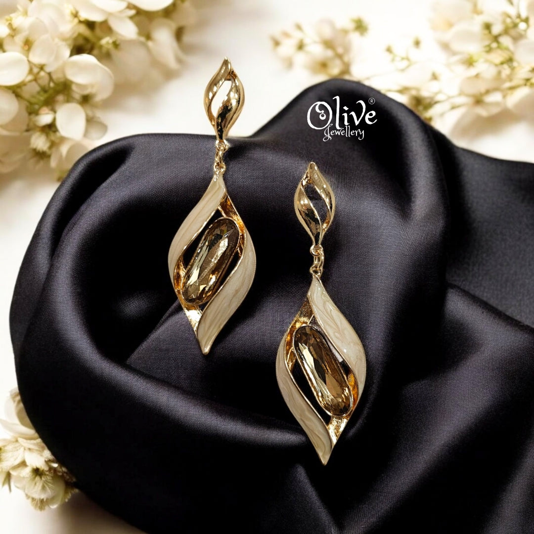 Enamel Earrings - 237