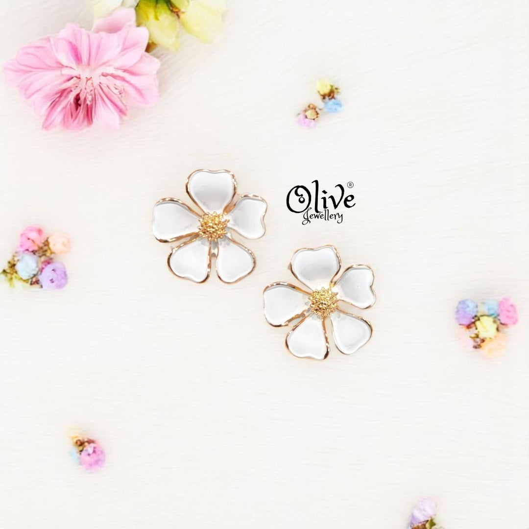 Enamel Earrings -429