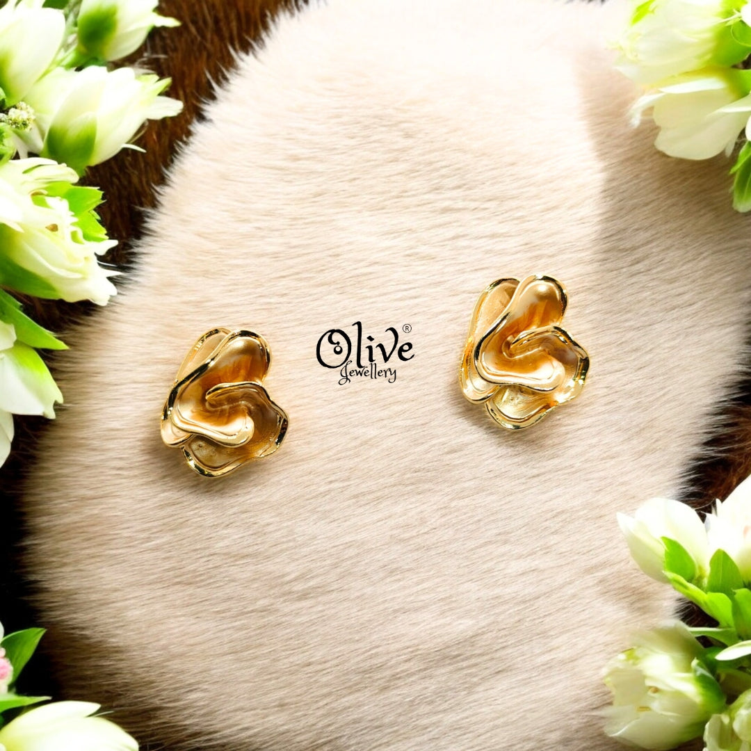 Enamel Earrings - 599