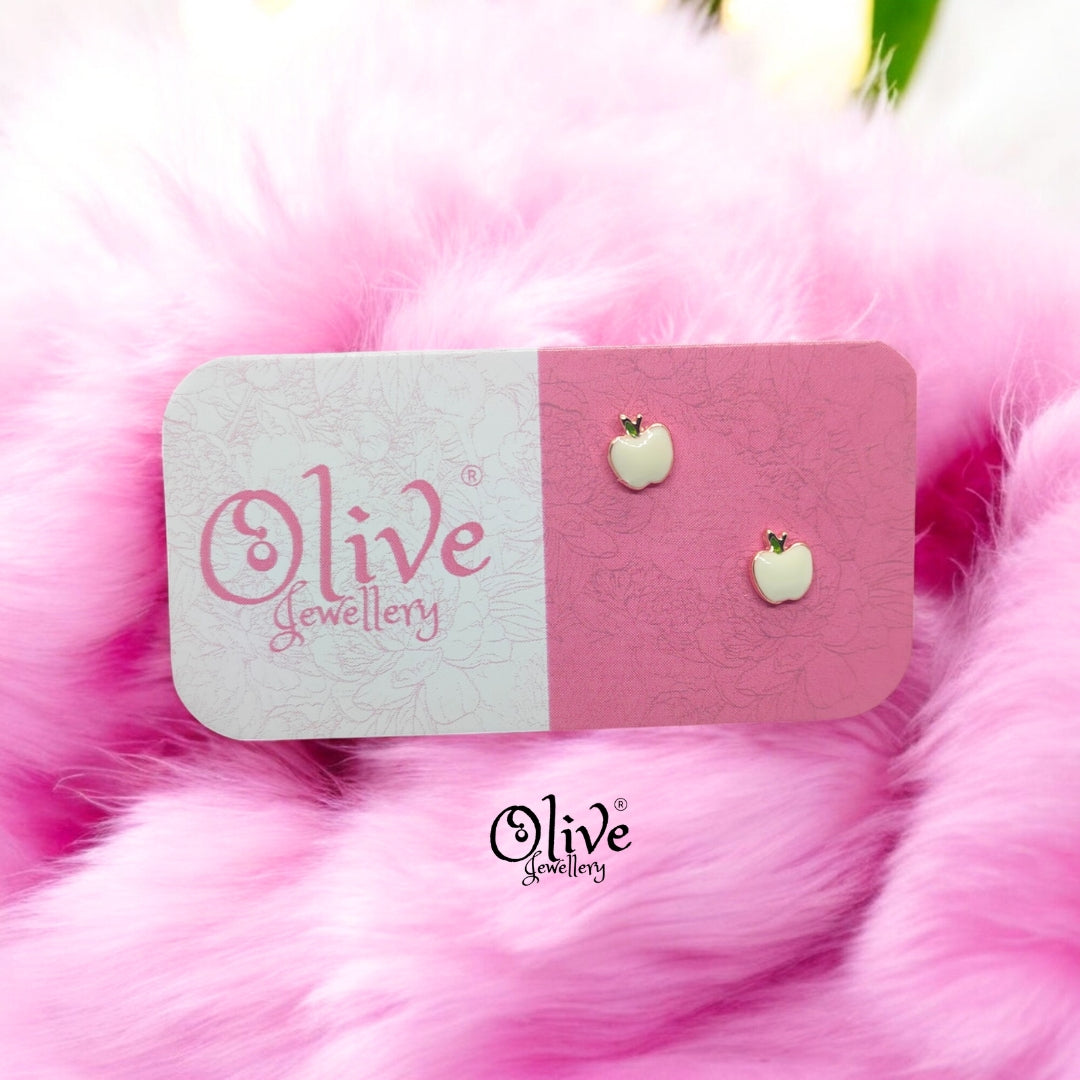 Enamel Earrings - 773