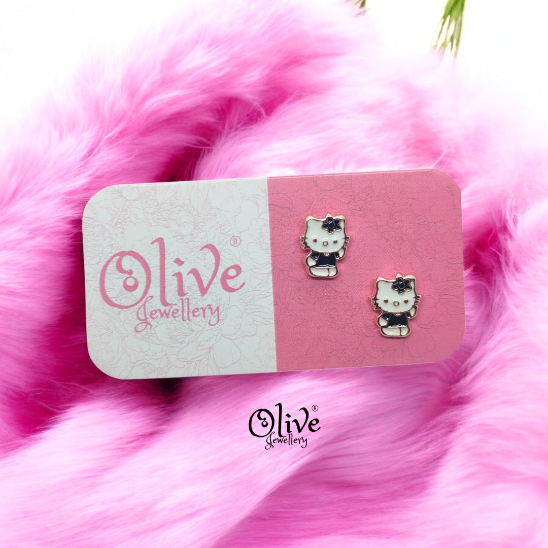 Enamel Earrings - 779