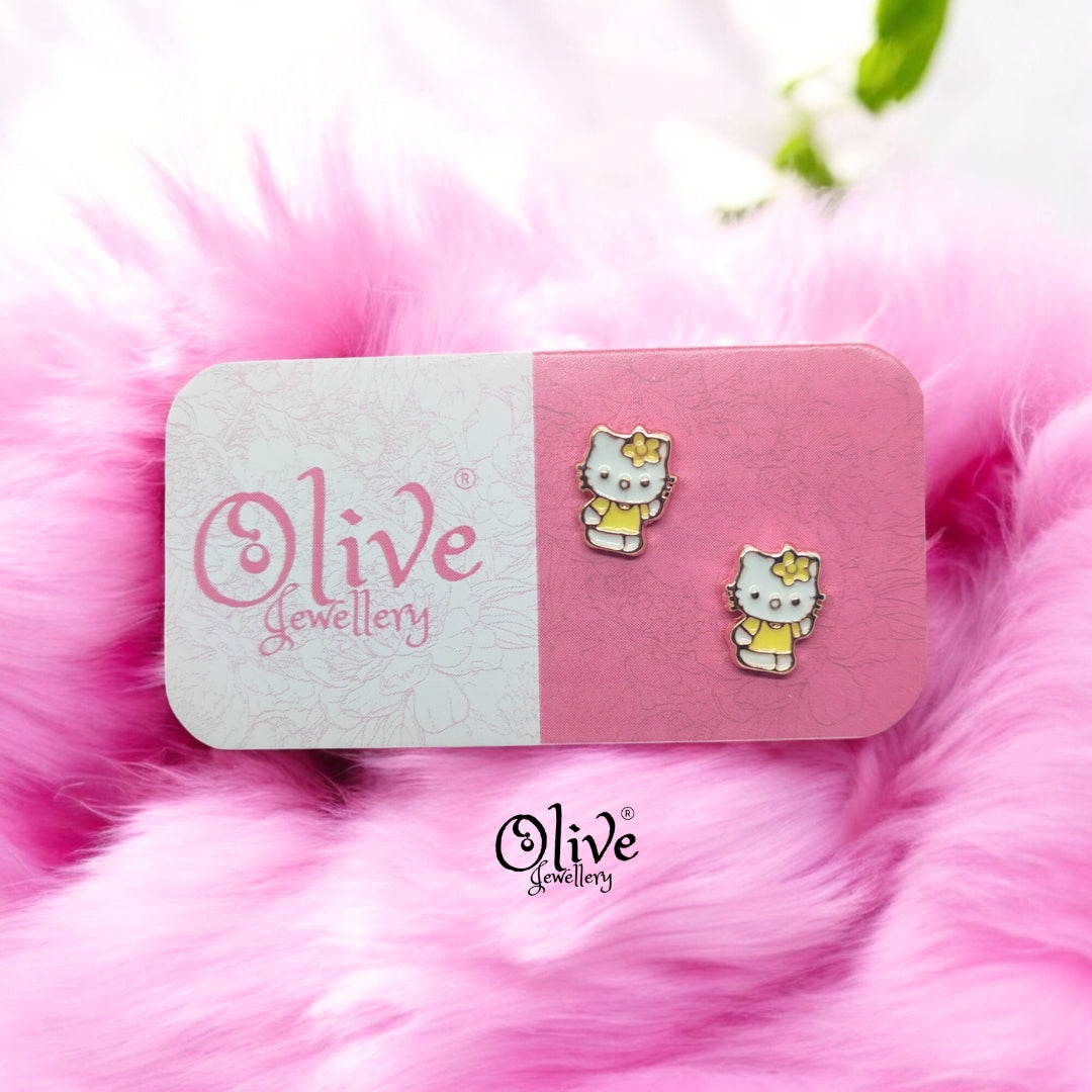 Enamel Earrings - 779