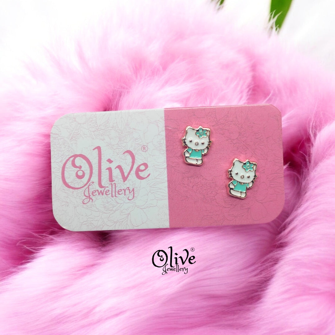 Enamel Earrings - 779