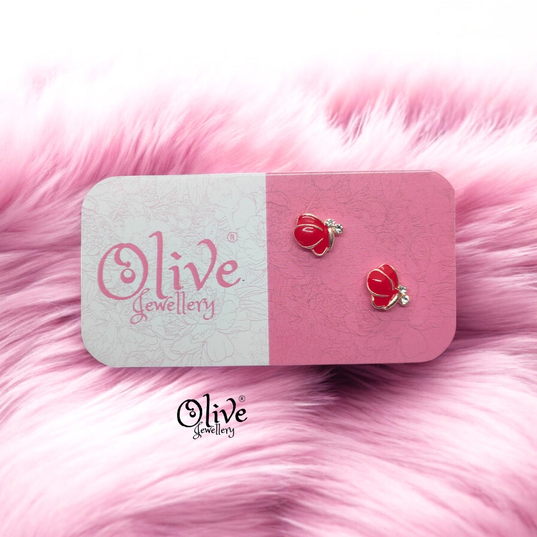 Enamel Earrings - 790