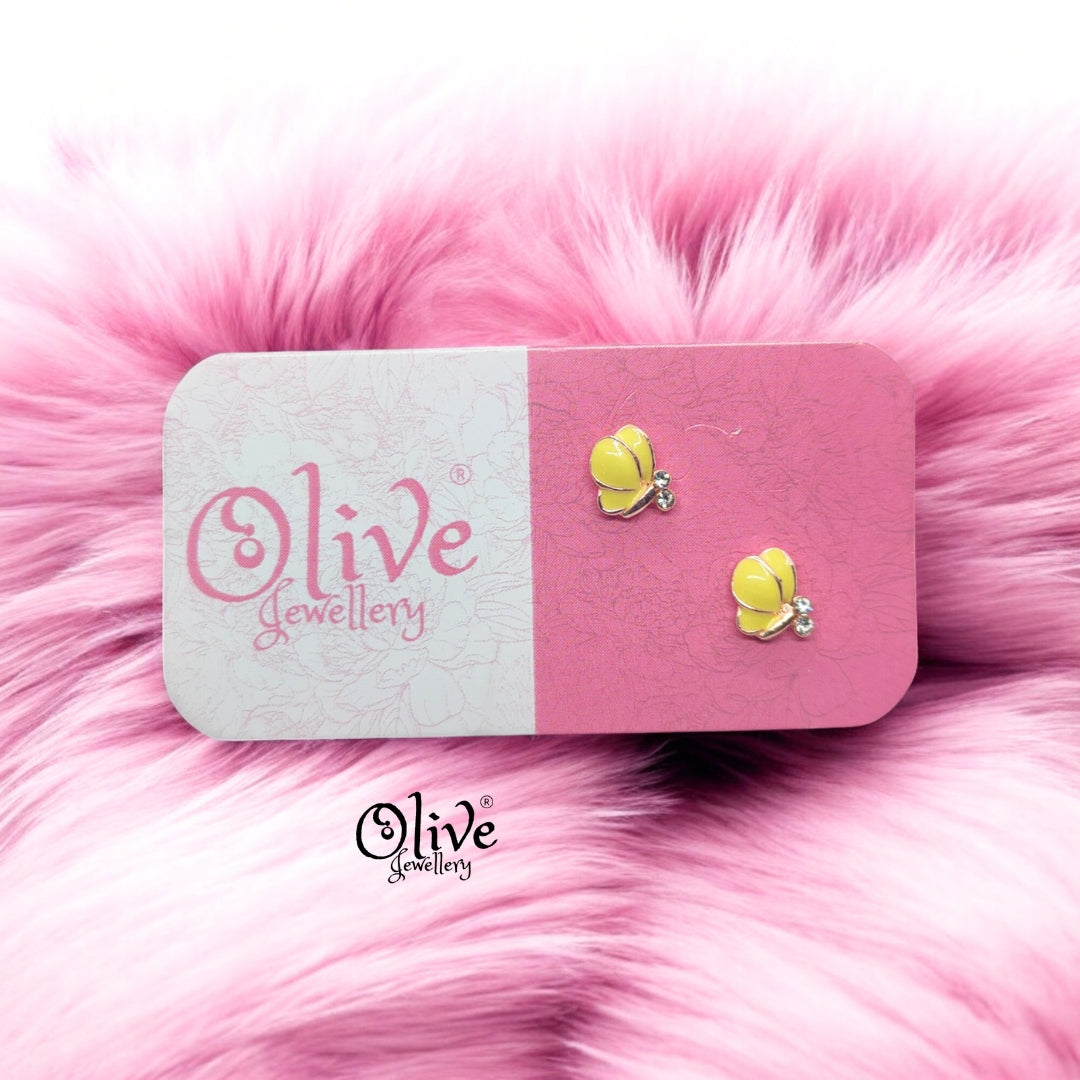 Enamel Earrings - 790