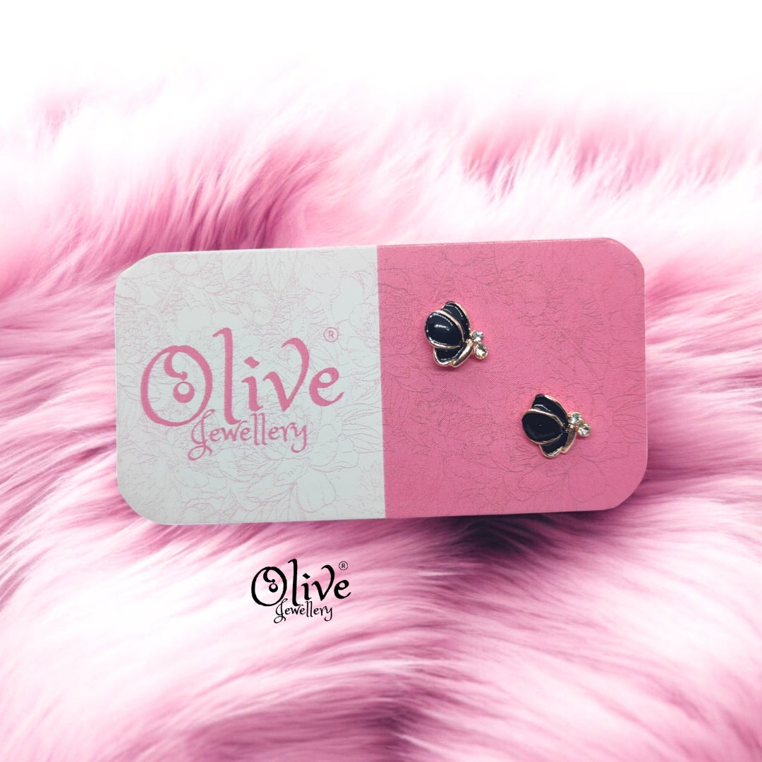 Enamel Earrings - 790