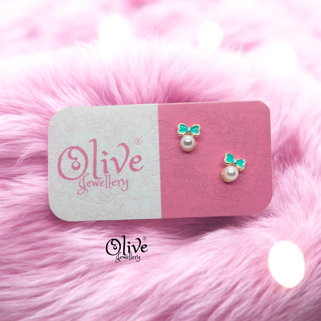 Enamel Earrings - 796