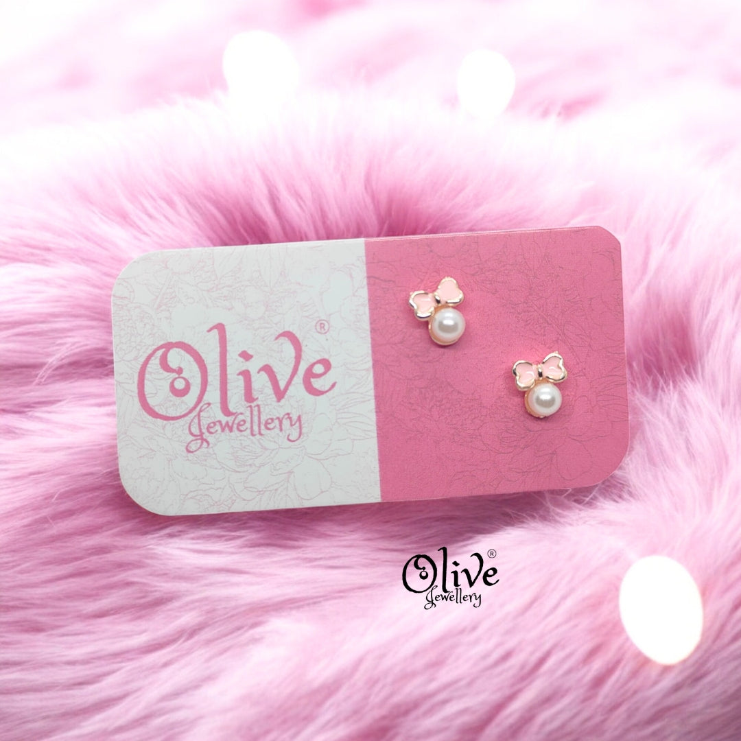 Enamel Earrings - 796