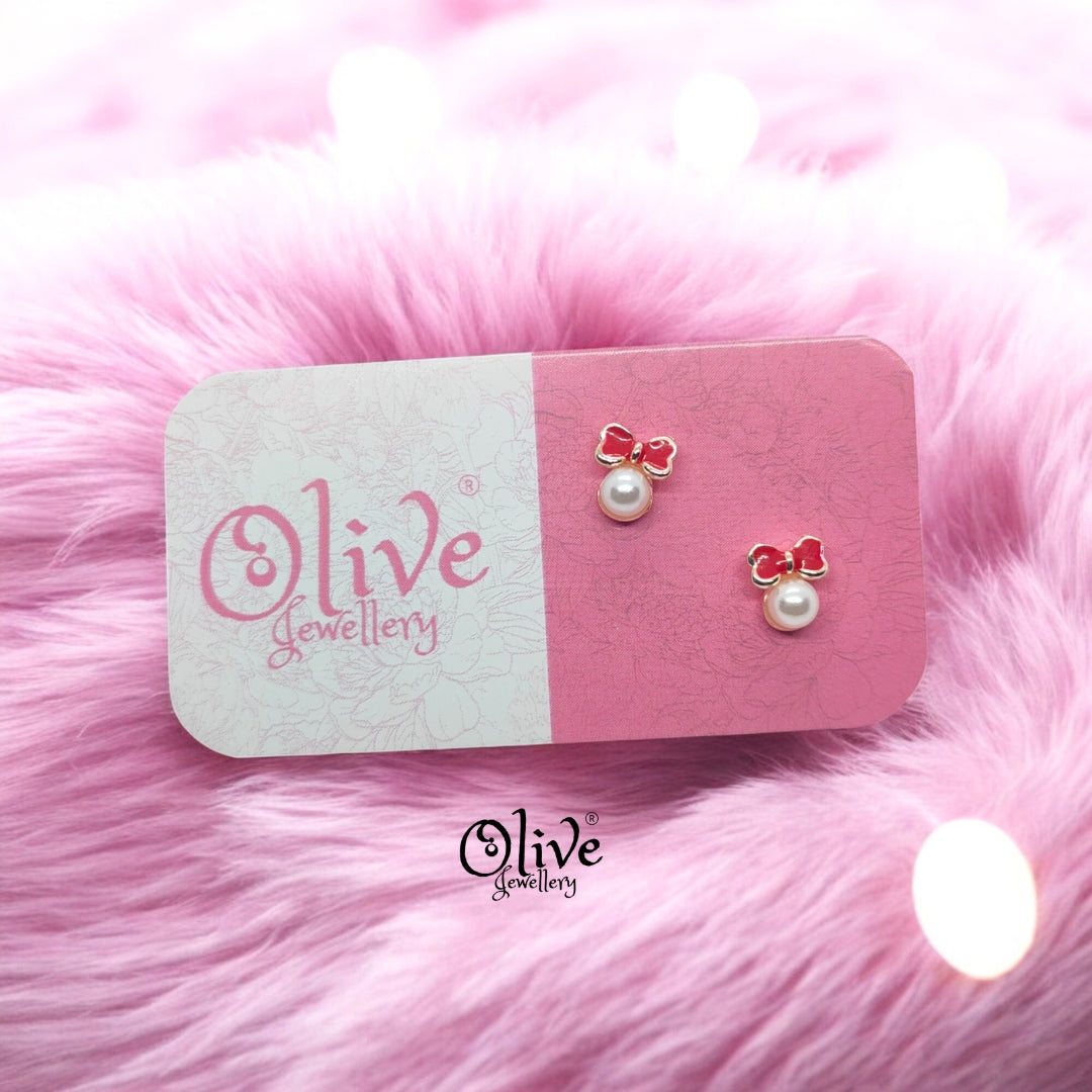Enamel Earrings - 796