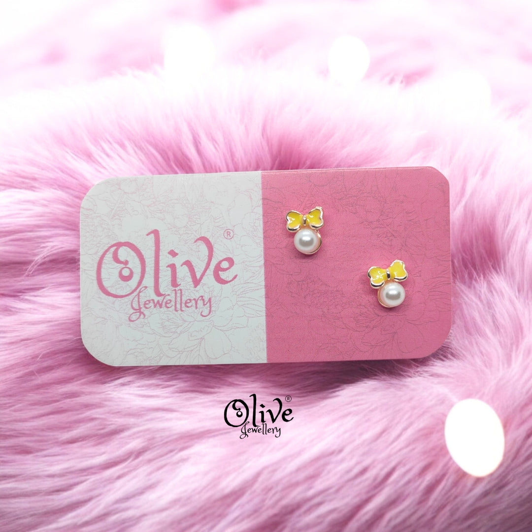 Enamel Earrings - 796