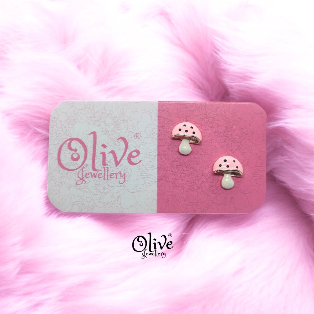 Enamel Earrings - 808