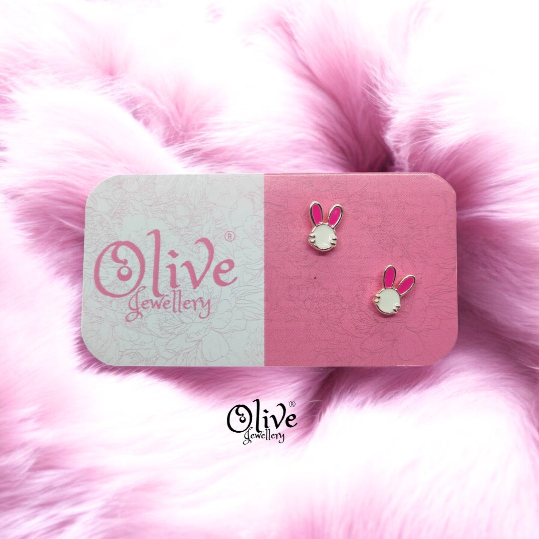 Enamel Earrings - 814