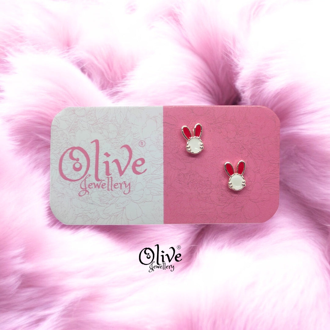 Enamel Earrings - 814