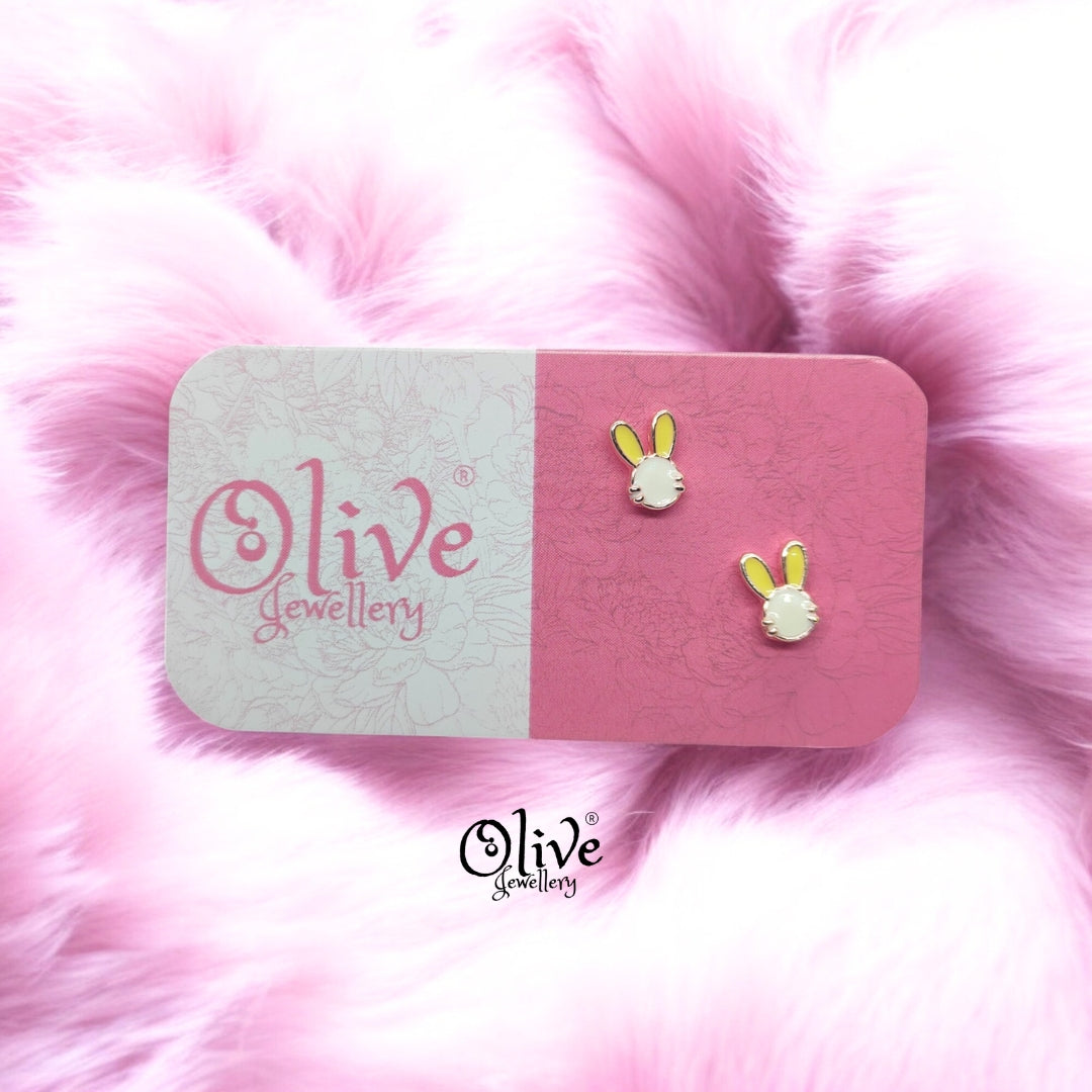 Enamel Earrings - 814