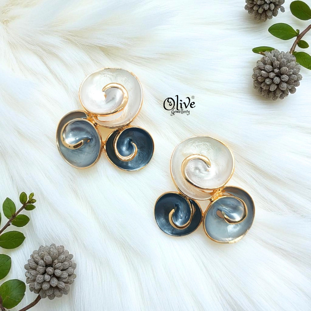 Enamel Earrings-1039